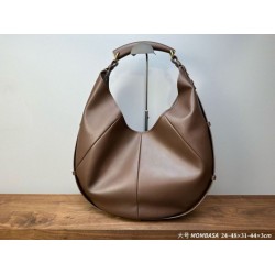 AAAAA Replica YSL Saint Laurent Mombasa Large Shoulder Bag Coffee Fake
