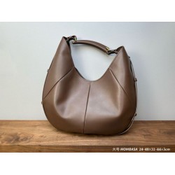 AAAAA Replica YSL Saint Laurent Mombasa Large Shoulder Bag Coffee Fake