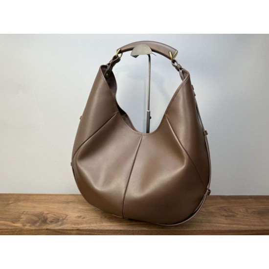 AAAAA Replica YSL Saint Laurent Mombasa Large Shoulder Bag Coffee Fake