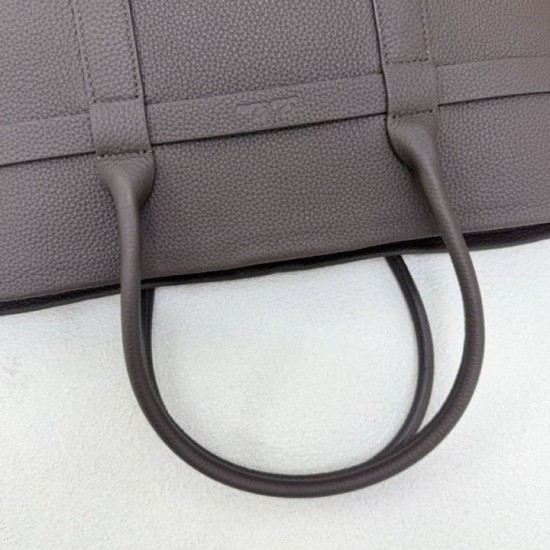 AAAAA Replica Loro Piana Ghiera Shopper Bag Coffee Fake