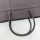 AAAAA Replica Loro Piana Ghiera Shopper Bag Coffee Fake