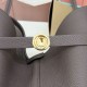 AAAAA Replica Loro Piana Ghiera Shopper Bag Coffee Fake
