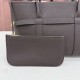 AAAAA Replica Loro Piana Ghiera Shopper Bag Coffee Fake