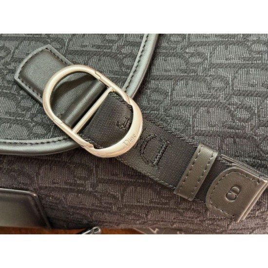 AAAAA Replica Dior Jett Men's Shoulder Bag with Flap Fake