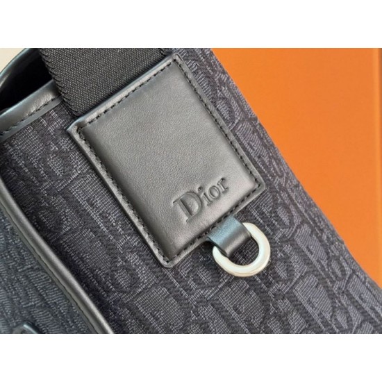 AAAAA Replica Dior Jett Men's Shoulder Bag with Flap Fake