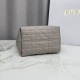 AAAAA Replica Dior Toujours Small Vertical Tote Gray Fake