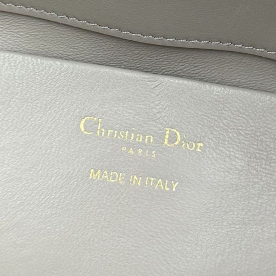 AAAAA Replica Dior Toujours Small Vertical Tote Gray Fake