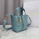AAAAA Replica Dior Toujours Small Vertical Tote Blue Fake