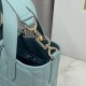 AAAAA Replica Dior Toujours Small Vertical Tote Blue Fake