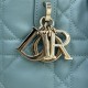 AAAAA Replica Dior Toujours Small Vertical Tote Blue Fake