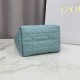 AAAAA Replica Dior Toujours Small Vertical Tote Blue Fake
