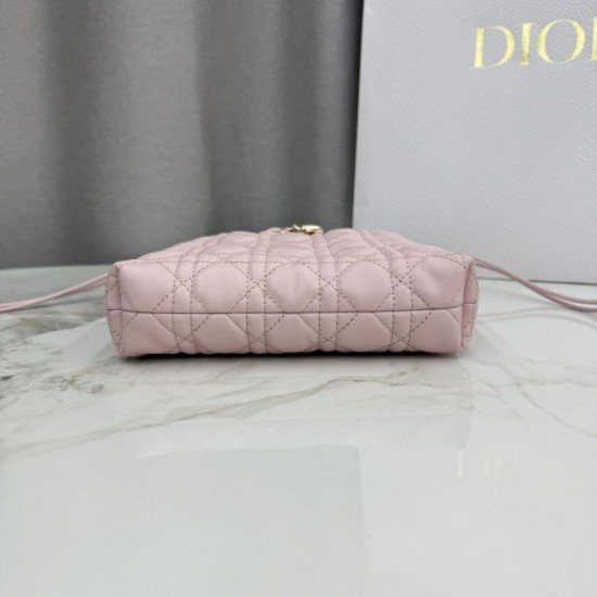AAAAA Replica Dior Adiorable Mini Bucket Bag Pink Fake
