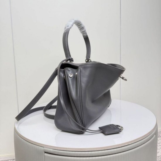 AAAAA Replica Balenciaga Rodeo Medium Crossbody Bag Gray Fake