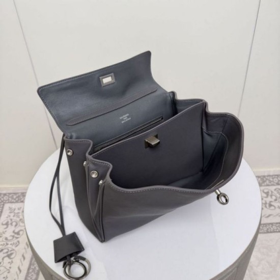 AAAAA Replica Balenciaga Rodeo Medium Crossbody Bag Gray Fake