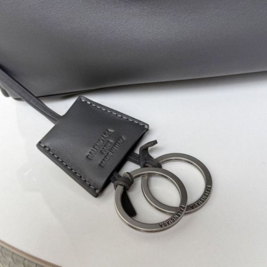 AAAAA Replica Balenciaga Rodeo Medium Crossbody Bag Gray Fake