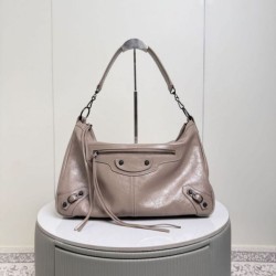 AAAAA Replica Balenciaga Le City Moto Small/Medium Crossbody Bag Fake