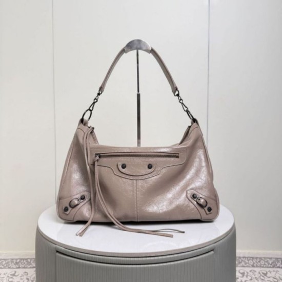 Premium Replica Balenciaga Le City Moto Small/Medium Crossbody Bag Fake Clone AAAAA Replica Balenciaga Le City Moto Small/Medium Crossbody Bag Fake