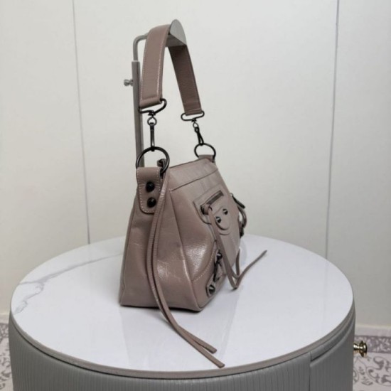 Premium Replica Balenciaga Le City Moto Small/Medium Crossbody Bag Fake Clone AAAAA Replica Balenciaga Le City Moto Small/Medium Crossbody Bag Fake