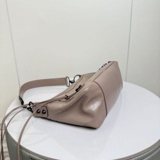 Premium Replica Balenciaga Le City Moto Small/Medium Crossbody Bag Fake Clone AAAAA Replica Balenciaga Le City Moto Small/Medium Crossbody Bag Fake
