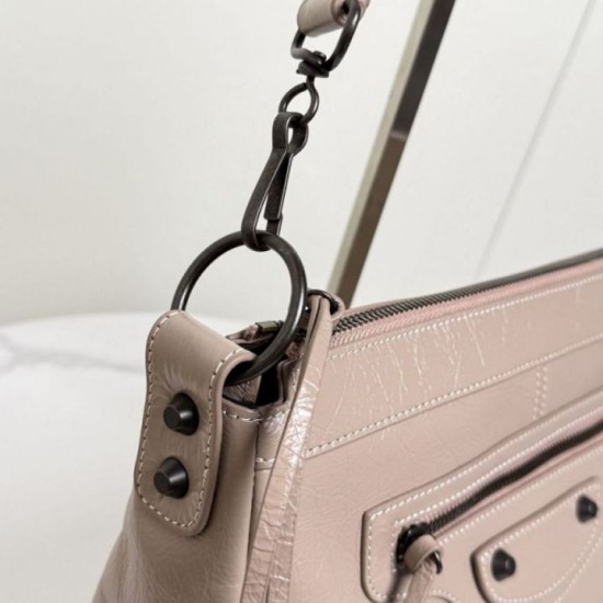 Premium Replica Balenciaga Le City Moto Small/Medium Crossbody Bag Fake Clone AAAAA Replica Balenciaga Le City Moto Small/Medium Crossbody Bag Fake