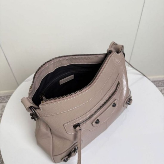 Premium Replica Balenciaga Le City Moto Small/Medium Crossbody Bag Fake Clone AAAAA Replica Balenciaga Le City Moto Small/Medium Crossbody Bag Fake