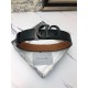 Premium Replica Dior Montaigne Reversible Belt 35mm Ultra-Matte Calfskin Knockoff