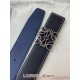 AAAAA Fake Loewe Anagram Reversible Belt 40mm Black/Navy Blue Replica Cheap Premium Replica Loewe Anagram Reversible Belt 40mm Black/Navy Blue Knockoff