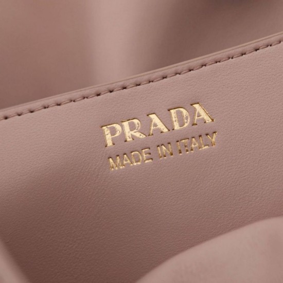 Premium Replica Prada Dada Small Nappa Bag 1BG586 Pink Knockoff