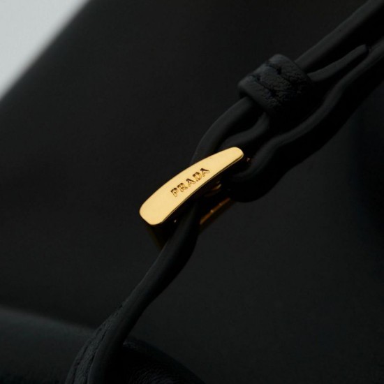Premium Replica Prada Dada Small Nappa Bag 1BG586 Black Knockoff