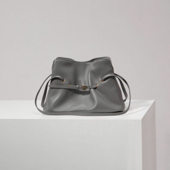 Premium Replica Prada Dada Small Nappa Bag 1BG586 Gray Knockoff