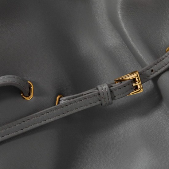 Premium Replica Prada Dada Small Nappa Bag 1BG586 Gray Knockoff