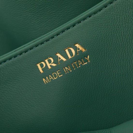 Premium Replica Prada Dada Small Nappa Bag 1BG586 Green Knockoff