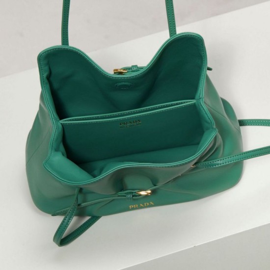 Premium Replica Prada Dada Small Nappa Bag 1BG586 Green Knockoff