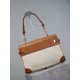 Premium Replica YSL Saint Laurent Manhattan Top-Handle Crossbody Bag Brown Knockoff