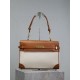 Premium Replica YSL Saint Laurent Manhattan Top-Handle Crossbody Bag Brown Knockoff