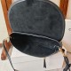 AAAAA Fake Celine Halfmoon Small Soft Triomphe Bag Black Replica Cheap Premium Replica Celine Halfmoon Small Soft Triomphe Bag Black Knockoff