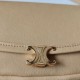 Premium Replica Celine Halfmoon Small Soft Triomphe Bag Apricot Knockoff