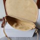 Premium Replica Celine Halfmoon Small Soft Triomphe Bag Apricot Knockoff