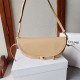 Premium Replica Celine Halfmoon Small Soft Triomphe Bag Apricot Knockoff