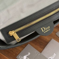 Premium Replica Dior Crossbody Bag Jett with brown oblique jacquard flap Knockoff