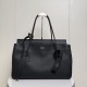 Premium Replica Balenciaga Carrie Carry All tote bag black Knockoff