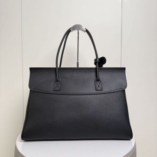 Premium Replica Balenciaga Carrie Carry All tote bag black Knockoff
