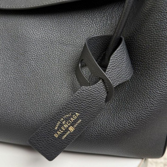 Premium Replica Balenciaga Carrie Carry All tote bag black Knockoff
