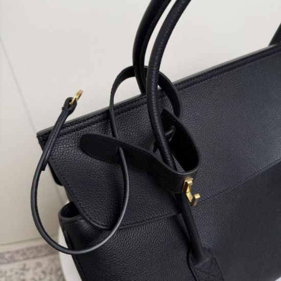 Premium Replica Balenciaga Carrie Carry All tote bag black Knockoff