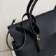 Premium Replica Balenciaga Carrie Carry All tote bag black Knockoff