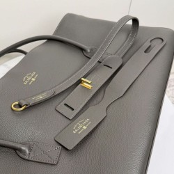 Premium Replica Balenciaga Carrie Carry All tote bag gray Knockoff