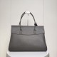 Premium Replica Balenciaga Carrie Carry All tote bag gray Knockoff