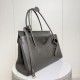Premium Replica Balenciaga Carrie Carry All tote bag gray Knockoff