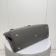 Premium Replica Balenciaga Carrie Carry All tote bag gray Knockoff