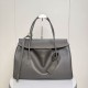 Premium Replica Balenciaga Carrie Carry All tote bag gray Knockoff